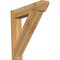 Ekena Millwork Traditional Slat Rough Sawn Outlooker, Western Red Cedar, 8"W x 36"D x 36"H OUT08X36X36TRA06RWR - alternate 1